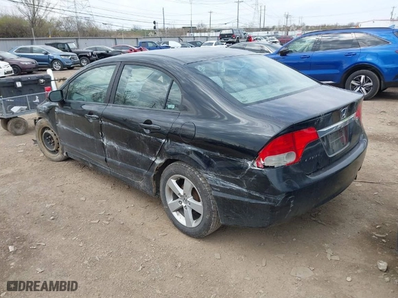 2009 Honda Civic Sdn LX with VIN 19XFA16549E005187, listed as a IAAI auction lot 41901782 with 243,751 mi miles. Bid and sale history available at carsss.com. Image 3.