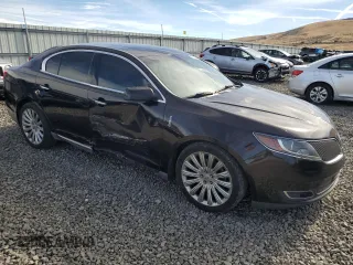 2014 Lincoln MKS with VIN 1LNHL9EK7EG606902, listed as a Copart auction lot 41837775 with 138,764 mi miles and Salvage Title. Bid and sale history available at DreamBid. Image 4.