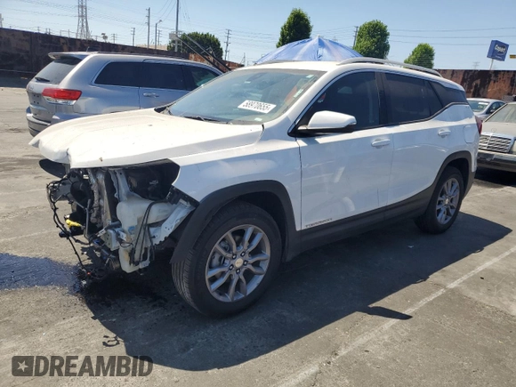 2024 GMC Terrain SLT с VIN 3GKALPEG9RL181873, выставлен на аукционе Copart как лот 58970655 с пробегом 38 039 миль миль и Списание • Salvage title. История ставок и продаж доступна на DreamBid. Изображение 1.