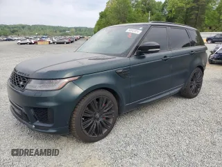 2021 Land Rover Range Rover Sport HSE Dynamic with VIN SALWR2SE2MA775543, listed as a Copart auction lot 50842024 with 58,561 mi miles and Salvage Title. Bid and sale history available at carsss.com. Image 1.
