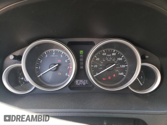 2014 Mazda CX-9 Touring with VIN JM3TB3CV1E0435396, listed as a Copart auction lot 52574695 with 150,478 mi miles and Salvage Title. Bid and sale history available at carsss.com. Image 9.