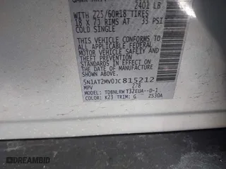 2018 Nissan Rogue S with VIN 5N1AT2MV0JC815212, listed as a IAAI auction lot 41537700 with 100,115 mi miles. Bid and sale history available at carsss.com. Image 9.