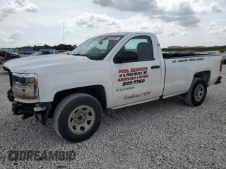2016 Chevrolet Silverado 1500 Work Truck with VIN 1GCNCNEH1GZ384580, listed as a Copart auction lot 46840095 with 125,936 mi miles and Salvage Title. Bid and sale history available at carsss.com. Image 1.