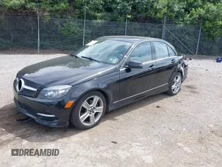 2011 Mercedes-Benz C 300 Sport with VIN WDDGF8BB6BR153397, listed as a IAAI auction lot 42289677 with 96,010 mi miles and . Bid and sale history available at DreamBid. Image 2.