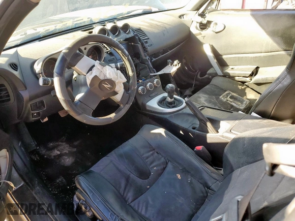 2007 Nissan 350Z Enthusiast z VIN JN1BZ34D47M504571, wystawiony jako Copart lot #45750695 z przebiegiem Nie podano mil oraz Czysty tytuł • Clean title. Historia ofert i sprzedaży dostępna na DreamBid. Obrazek 8.