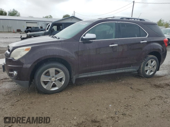 2011 Chevrolet Equinox LTZ with VIN 2CNFLGEC9B6398005, listed as a Copart auction lot 55563895 with 158,376 mi miles and Clean Title. Bid and sale history available at DreamBid. Image 1.