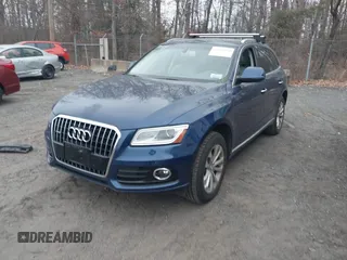 2016 Audi Q5 Premium Plus with VIN WA1L2AFP4GA046673, listed as a IAAI auction lot 41012010 with 52,553 mi miles. Bid and sale history available at carsss.com. Image 2.
