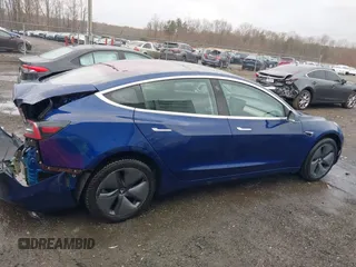 2018 Tesla Model 3 Long Range Battery with VIN 5YJ3E1EA9JF022782, listed as a IAAI auction lot 41875429 with 79,209 mi miles. Bid and sale history available at carsss.com. Image 12.