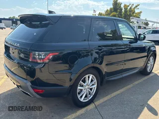 2021 Land Rover Range Rover Sport SE with VIN SALWG2SU7MA775504, listed as a Copart auction lot 75906914 with 52,335 mi miles and Clean Title. Bid and sale history available at carsss.com. Image 4.