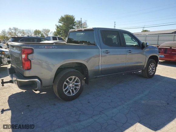 2020 Chevrolet Silverado 1500 LT with VIN 1GCPYDEK2LZ294140, listed as a Copart auction lot 74456604 with 105,614 mi miles and Salvage Title. Bid and sale history available at carsss.com. Image 3.