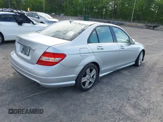 2011 Mercedes-Benz C 300 Sport with VIN WDDGF8BB0BR164802, listed as a IAAI auction lot 42137838 with 141,974 mi miles and . Bid and sale history available at carsss.com. Image 4.