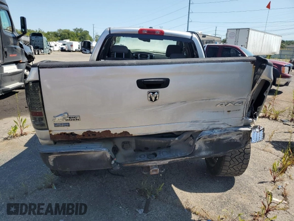 2009 Dodge Ram 2500 SLT with VIN 3D7KS28L49G543573, listed as a Copart auction lot 70029154 with 0 mi miles and Salvage Title. Bid and sale history available at carsss.com. Image 6.