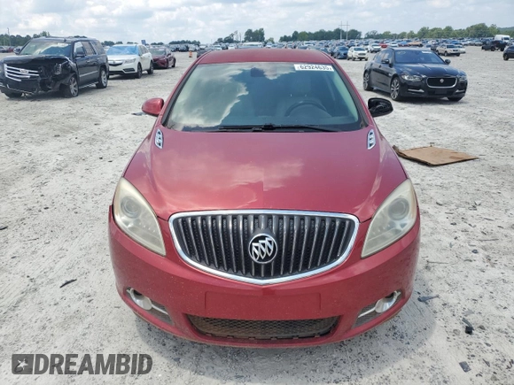 2014 Buick Verano with VIN 1G4PP5SK6E4132942, listed as a Copart auction lot 62924635 with 165,043 mi miles and Clean title. Bid and sale history available at DreamBid. Image 5.