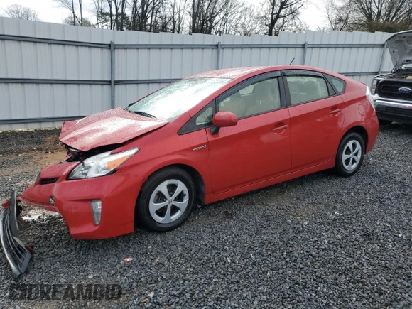 2013 Toyota Prius One with VIN JTDKN3DU7D5692033, listed as a Copart auction lot 47649055 with 118,991 mi miles and Salvage Title. Bid and sale history available at DreamBid. Image 1.