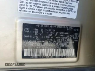 2010 Subaru Outback Premium z VIN 4S4BRCEC3A3361060, wystawiony jako Copart lot #70824114 z przebiegiem 154 524 mil mil oraz Szkoda całkowita • Salvage title. Historia ofert i sprzedaży dostępna na DreamBid. Obrazek 13.