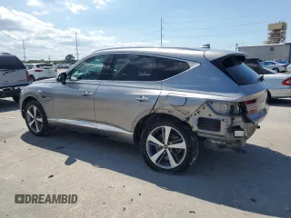 2021 Genesis GV80 with VIN KMUHBDSB0MU036821, listed as a Copart auction lot 56525235 with 56,578 mi miles and Salvage title. Bid and sale history available at DreamBid. Image 2.