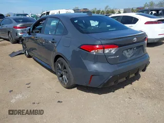 2023 Toyota Corolla SE with VIN 5YFS4MCE6PP164350, listed as a IAAI auction lot 41900716 with 12,049 mi miles and . Bid and sale history available at DreamBid. Image 3.