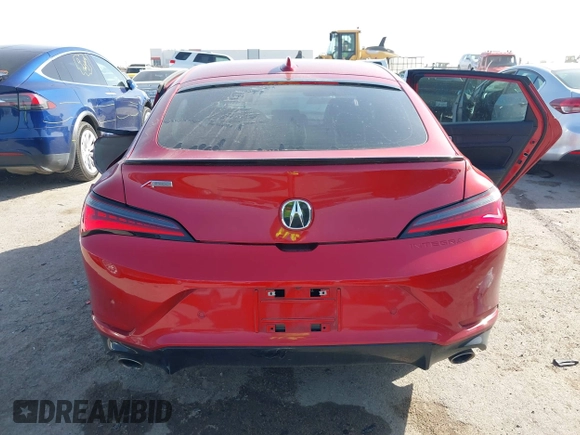 2024 Acura Integra Technology with VIN 19UDE4H62RA018916, listed as a IAAI auction lot 41742902 with 8,219 mi miles and . Bid and sale history available at DreamBid. Image 16.
