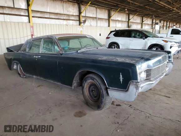 1966 Lincoln Continental with VIN 6Y82G449309, listed as a Copart auction lot 81925064 with 1,619 mi miles and Salvage Title. Bid and sale history available at DreamBid. Image 4.