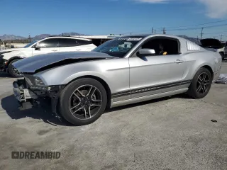 2014 Ford Mustang V6 with VIN 1ZVBP8AM8E5284876, listed as a Copart auction lot 46442325 with 120,078 mi miles and Salvage Title. Bid and sale history available at carsss.com. Image 1.