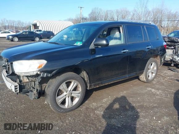2010 Toyota Highlander Limited with VIN JTEDK3EH1A2166203, listed as a IAAI auction lot 41110930 with 251,197 mi miles and . Bid and sale history available at DreamBid. Image 18.