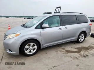 2014 Toyota Sienna LE AAS with VIN 5TDKK3DC6ES407401, listed as a Copart auction lot 57041895 with 132,761 mi miles and Clean title. Bid and sale history available at DreamBid. Image 1.