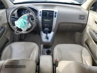 2007 Hyundai Tucson SE with VIN KM8JN12D77U541198, listed as a Copart auction lot 50425615 with 76,863 mi miles and Salvage Title. Bid and sale history available at carsss.com. Image 8.
