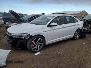 2021 Volkswagen Jetta GLI S with VIN 3VW6T7BU1MM104359, listed as a Copart auction lot 47776285 with 15,776 mi miles and Salvage Title. Bid and sale history available at DreamBid. Image 1.