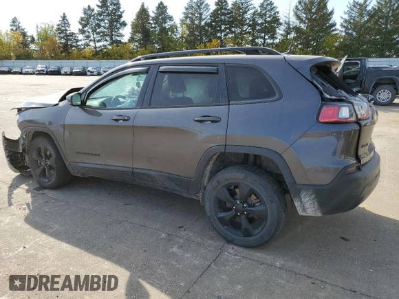 2020 Jeep Cherokee Altitude with VIN 1C4PJMLB3LD560205, listed as a Copart auction lot 77324144 with 53,665 mi miles and Salvage Title. Bid and sale history available at carsss.com. Image 2.