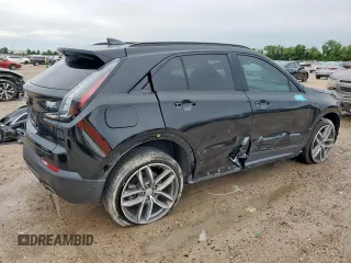 2023 Cadillac XT4 FWD Sport with VIN 1GYFZER42PF111153, listed as a Copart auction lot 60546315 with 41,462 mi miles and Salvage title. Bid and sale history available at DreamBid. Image 3.