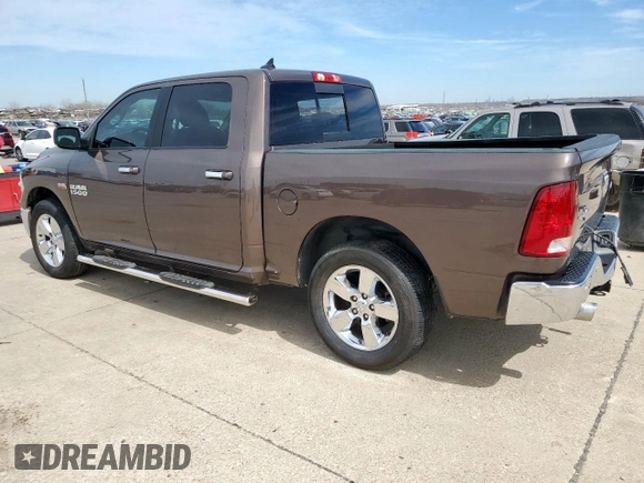 2018 Ram 1500 Big Horn with VIN 1C6RR7LT4JS250169, listed as a Copart auction lot 48905465 with 48,802 mi miles and Salvage Title. Bid and sale history available at carsss.com. Image 2.