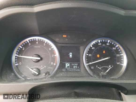 2016 Toyota Highlander LE Plus with VIN 5TDZKRFH1GS154193, listed as a Copart auction lot 55046165 with 102,314 mi miles and Salvage title. Bid and sale history available at DreamBid. Image 9.