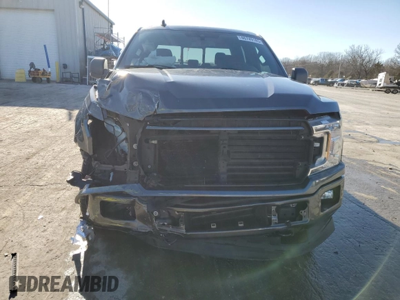 2019 Ford F-150 XL with VIN 1FTEW1EPXKFA94758, listed as a Copart auction lot 46749185 with 51,646 mi miles and Salvage Title. Bid and sale history available at carsss.com. Image 5.