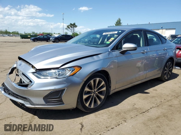 2020 Ford Fusion SE z VIN 3FA6P0T93LR179435, wystawiony jako Copart lot #56985465 z przebiegiem 43 188 mil mil oraz Szkoda całkowita • Salvage title. Historia ofert i sprzedaży dostępna na DreamBid. Obrazek 1.
