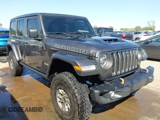 2022 Jeep Wrangler Unlimited Rubicon 392 с VIN 1C4JJXSJ6NW193565, выставлен на аукционе IAAI как лот 42050331 с пробегом 21 382 миль миль и . История ставок и продаж доступна на DreamBid. Изображение 1.