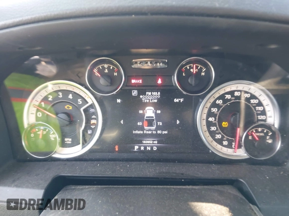 2017 Ram 2500 Laramie with VIN 3C6UR5FLXHG554442, listed as a IAAI auction lot 41651499 with 183,952 mi miles. Bid and sale history available at carsss.com. Image 7.