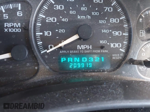 2001 Chevrolet Tahoe LT with VIN 1GNEK13T71J315151, listed as a IAAI auction lot 41340090 with 209,919 mi miles. Bid and sale history available at carsss.com. Image 15.