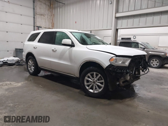 2020 Dodge Durango Pursuit with VIN 1C4RDJFG2LC308280, listed as a IAAI auction lot 42455379 with 90,357 mi miles and . Bid and sale history available at DreamBid. Image 1.