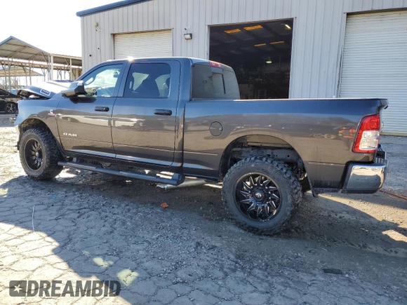 2021 Ram 2500 Tradesman with VIN 3C6UR5CL3MG695481, listed as a Copart auction lot 88367495 with 0 mi miles and Salvage Title. Bid and sale history available at carsss.com. Image 2.