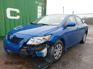 2009 Toyota Corolla with VIN JTDBL40E49J029575, listed as a IAAI auction lot 41569124 with 81,232 mi miles. Bid and sale history available at carsss.com. Image 18.