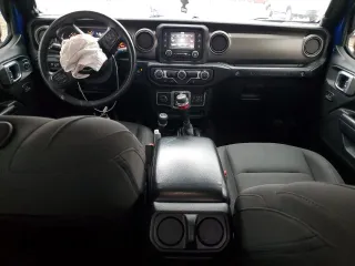 2018 Jeep Wrangler Sport with VIN 1C4GJXAG6JW291330, listed as a Copart auction lot 80825624 with 76,953 mi miles and Salvage Title. Bid and sale history available at carsss.com. Image 8.