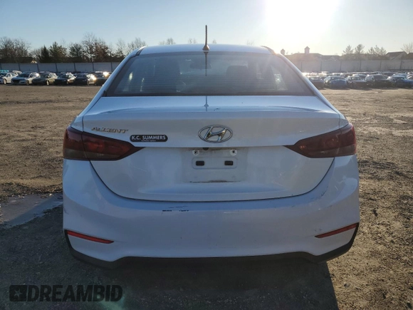 2018 Hyundai Accent SE with VIN 3KPC24A37JE023016, listed as a Copart auction lot 86780234 with 112,048 mi miles and Salvage Title. Bid and sale history available at carsss.com. Image 6.