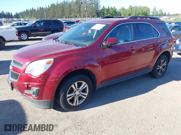 2012 Chevrolet Equinox LT w/1LT with VIN 2GNFLEEK5C6262687, listed as a IAAI auction lot 42153387 with 216,604 mi miles. Bid and sale history available at carsss.com. Image 2.