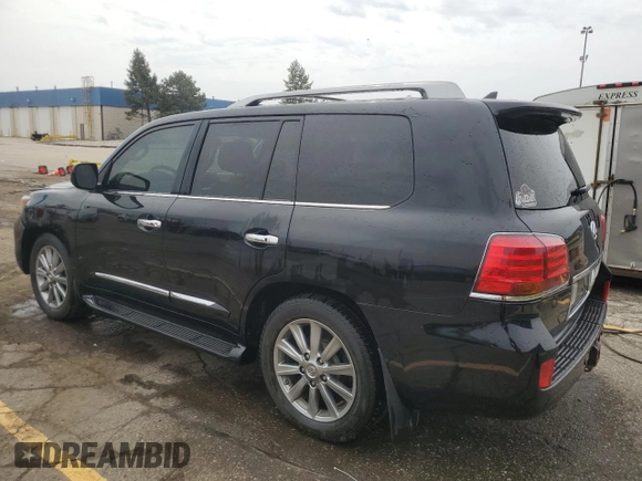 2011 Lexus LX 570 with VIN JTJHY7AX5B4083336, listed as a Copart auction lot 53483085 with 170,840 mi miles and Clean Title. Bid and sale history available at DreamBid. Image 2.