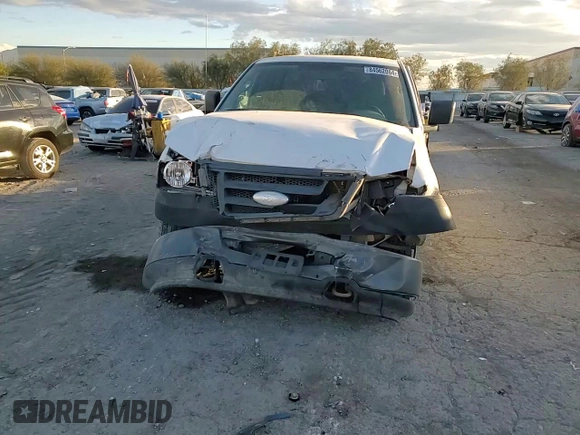 2008 Ford F-150 XL with VIN 1FTRF14V68KD58687, listed as a Copart auction lot 84562064 with 189,533 mi miles and Salvage Title. Bid and sale history available at carsss.com. Image 11.