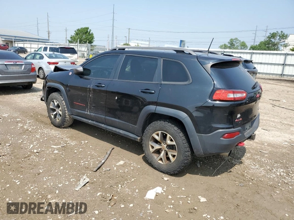 2016 Jeep Cherokee Trailhawk z VIN 1C4PJMBS4GW361188, wystawiony jako Copart lot #59870885 z przebiegiem 112 638 mil mil oraz Czysty tytuł • Clean title. Historia ofert i sprzedaży dostępna na DreamBid. Obrazek 2.