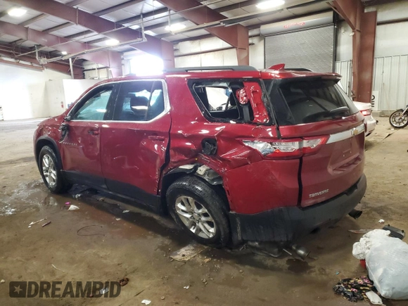 2019 Chevrolet Traverse LT Cloth with VIN 1GNERGKW1KJ141217, listed as a Copart auction lot 43517315 with 100,935 mi miles and Clean Title. Bid and sale history available at carsss.com. Image 2.