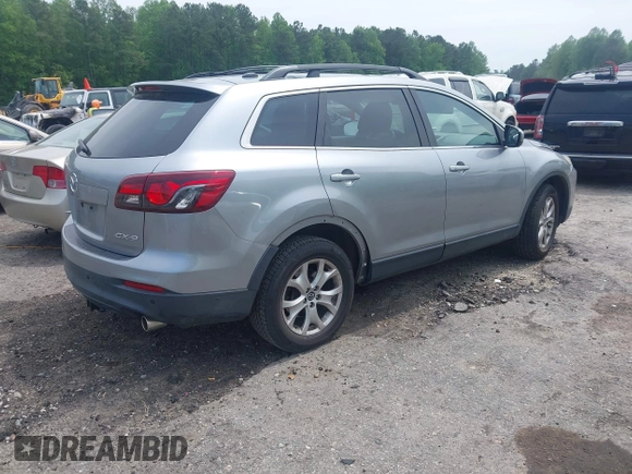 2013 Mazda CX-9 Touring with VIN JM3TB2CV5D0402135, listed as a IAAI auction lot 42108357 with 190,863 mi miles and . Bid and sale history available at DreamBid. Image 4.