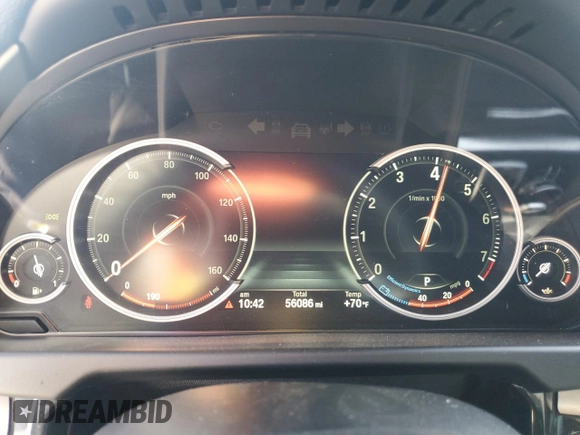 2017 BMW X6 sDrive35i with VIN 5UXKU0C50H0F99774, listed as a Copart auction lot 79570354 with 56,086 mi miles and Salvage Title. Bid and sale history available at carsss.com. Image 9.