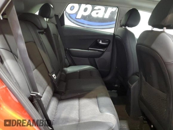 2022 Kia Niro LXS SE with VIN KNDCB3LC8N5504675, listed as a Copart auction lot 77027994 with 44,953 mi miles and Salvage Title. Bid and sale history available at carsss.com. Image 10.
